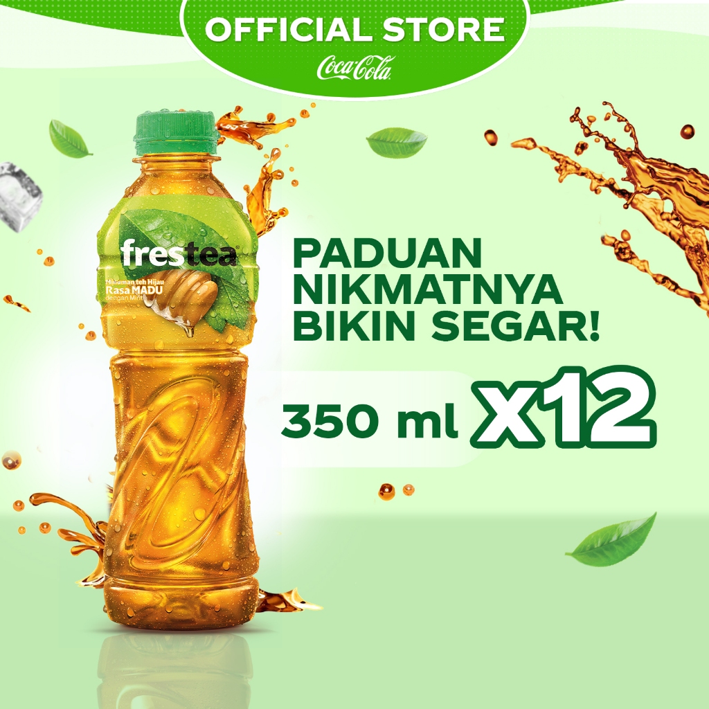 

Frestea Green Honey - Minuman Teh Rasa Madu - Botol 350ml x 12pcs