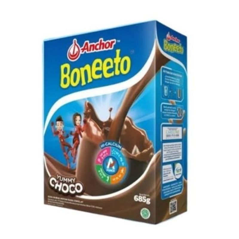 

Boneeto susu bubuk anak Yummy Choco 685gr