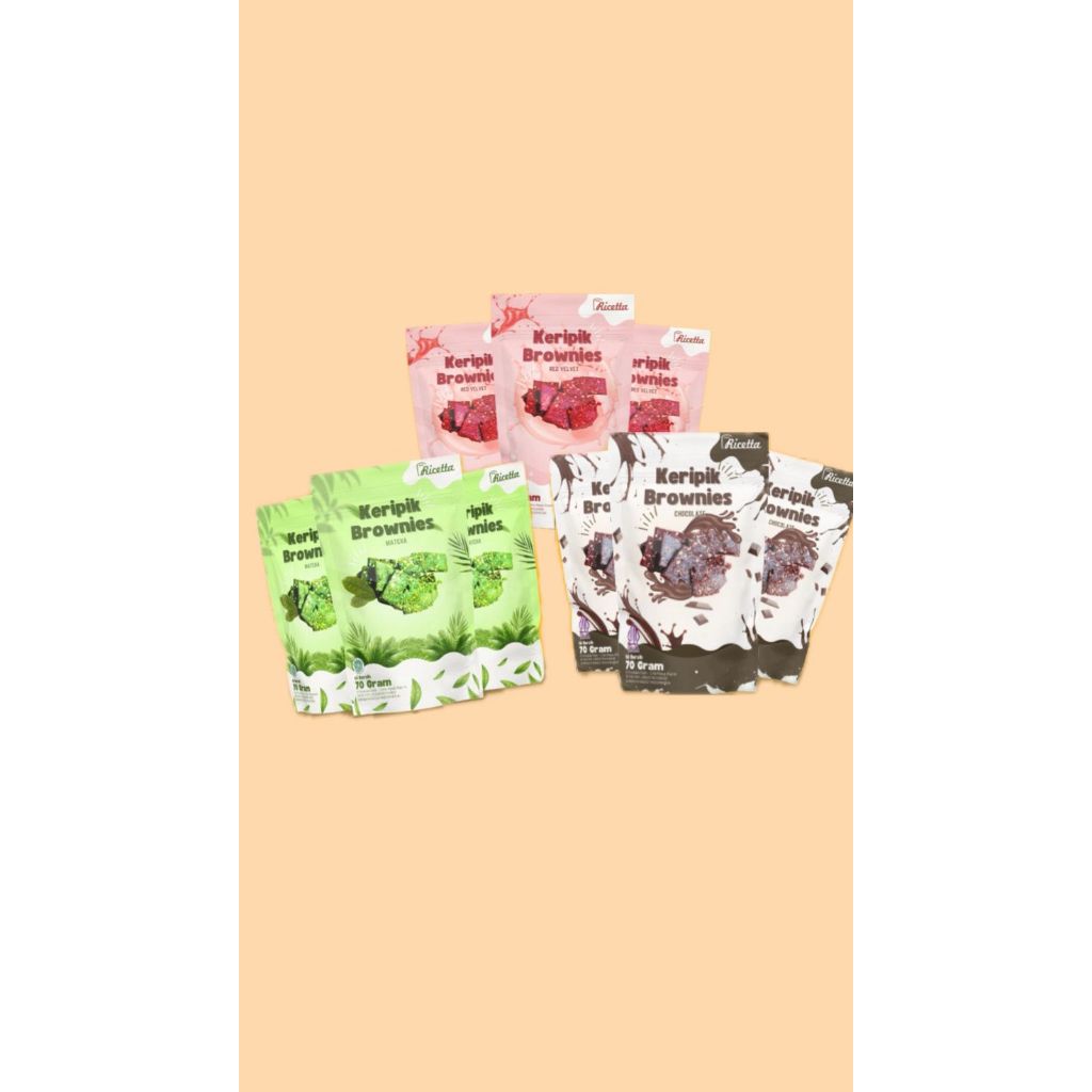 

Keripik Brownis "RICETTA