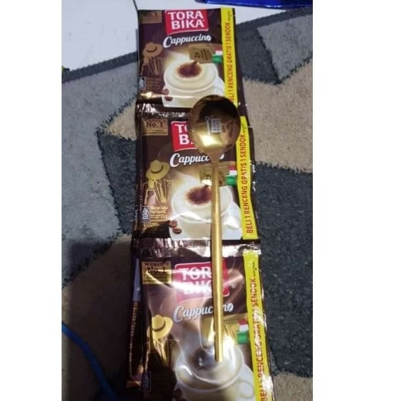 

tora bika 1 renceng fre sendok gold