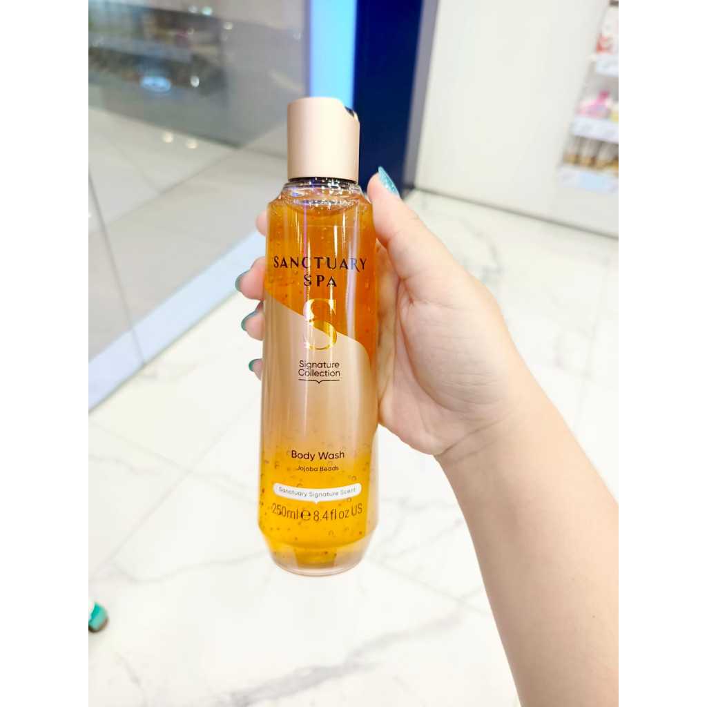 Sanctuary Spa Signature Collection Body Wash Jojoba Beads 250ml Original Sabun Mandi Badan
