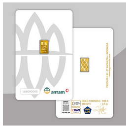 ANTAM Emas Batangan - 0.5 gram (2023)