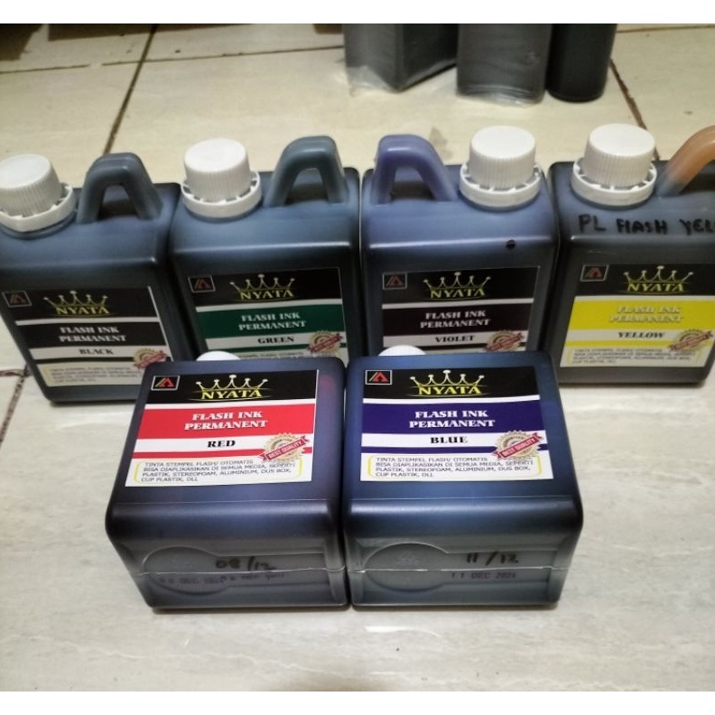 

KODE R15G TINTA PERMANENT FLASH MEDIA PLASTIK dan DLL isi 5 ml