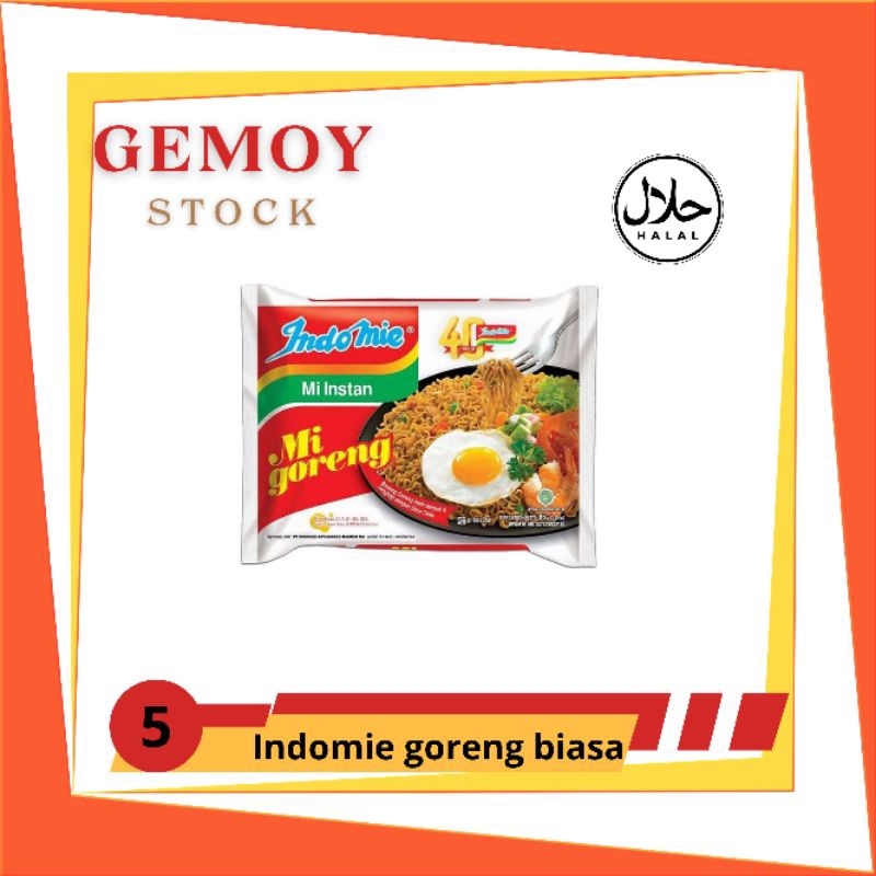 

Mie Instan | Indomie goreng 5pcs