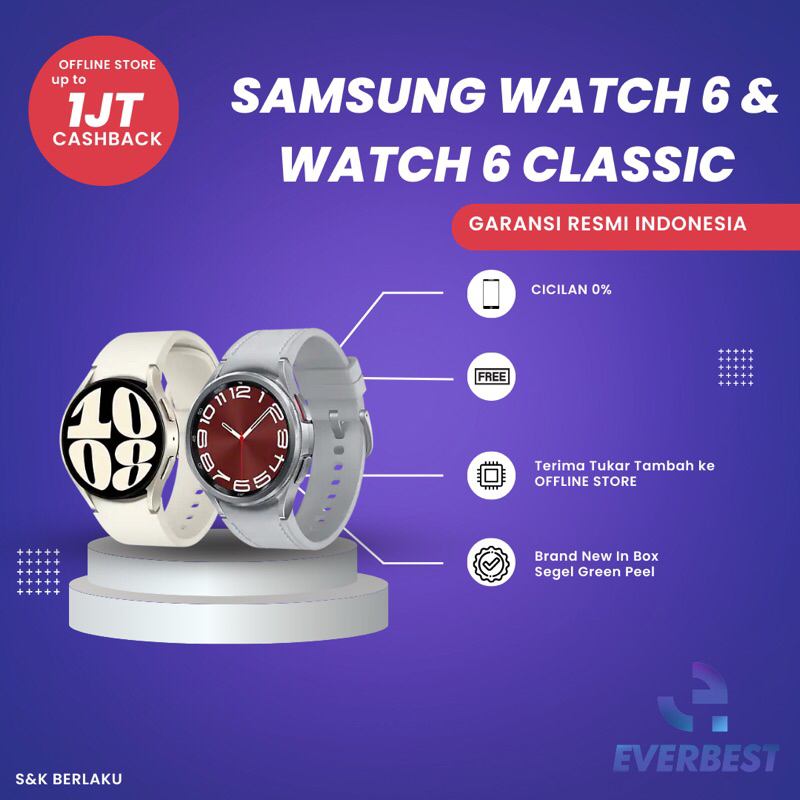 SAMSUNG WATCH 6 & WATCH 6 CLASSIC