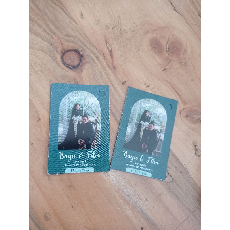 Souvenir Card, kartu souvenir, wedding card