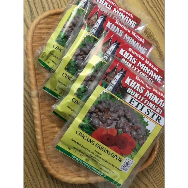 

Bumbu Eti STR Cincang Karani/Opor Khas Minang