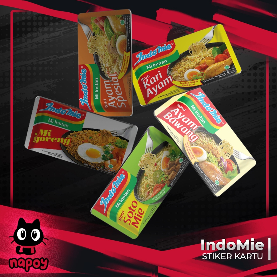 

Stiker Sticker Kartu Atm Skin Card Edisi Indomie