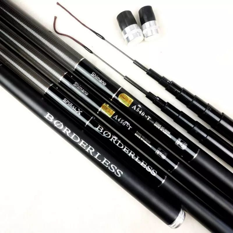 Tegek GLA Plus ShimaNo Borderless Joran ROS PENDEK 79cm Gratis Packing Pipa PVC