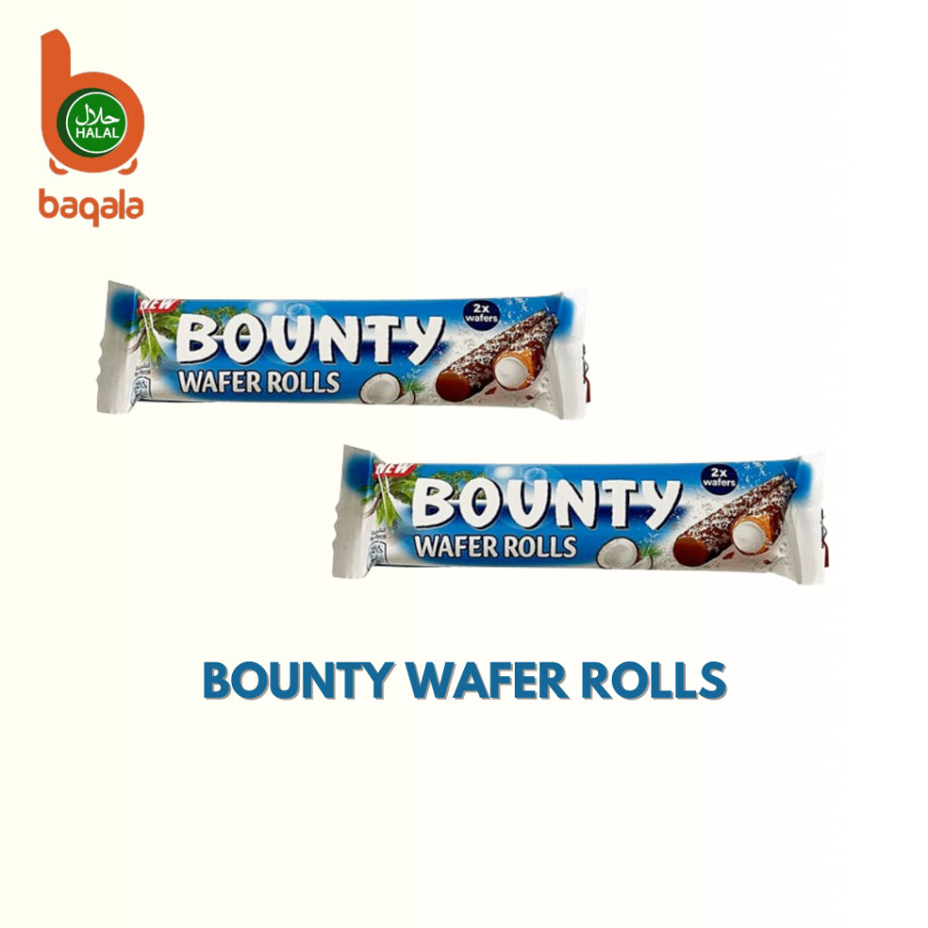 

Bounty Wafer Rolls Chocolate