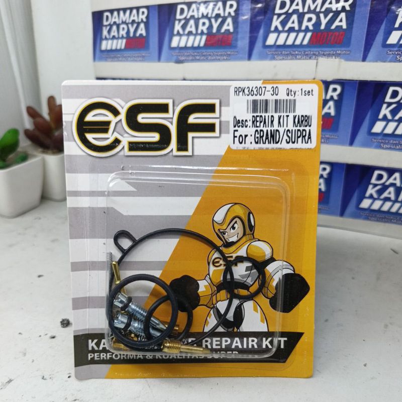 REPAIR KIT SPUYER  KARBU GRAND / PARKIT KARBURATOR SUPRA X 100 ORIGINAL ESF