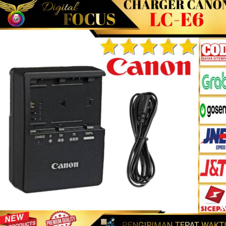 Harga Bersahabat Charger Canon LCE6 for 7D 8D 6D 7D