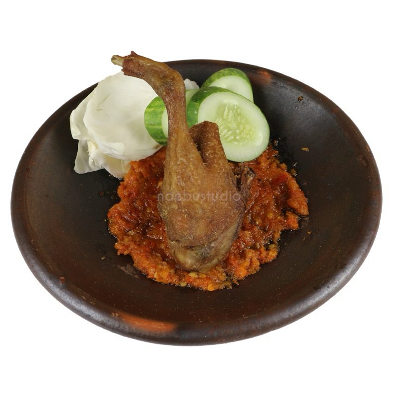 

Nasi sambal bakar bebek