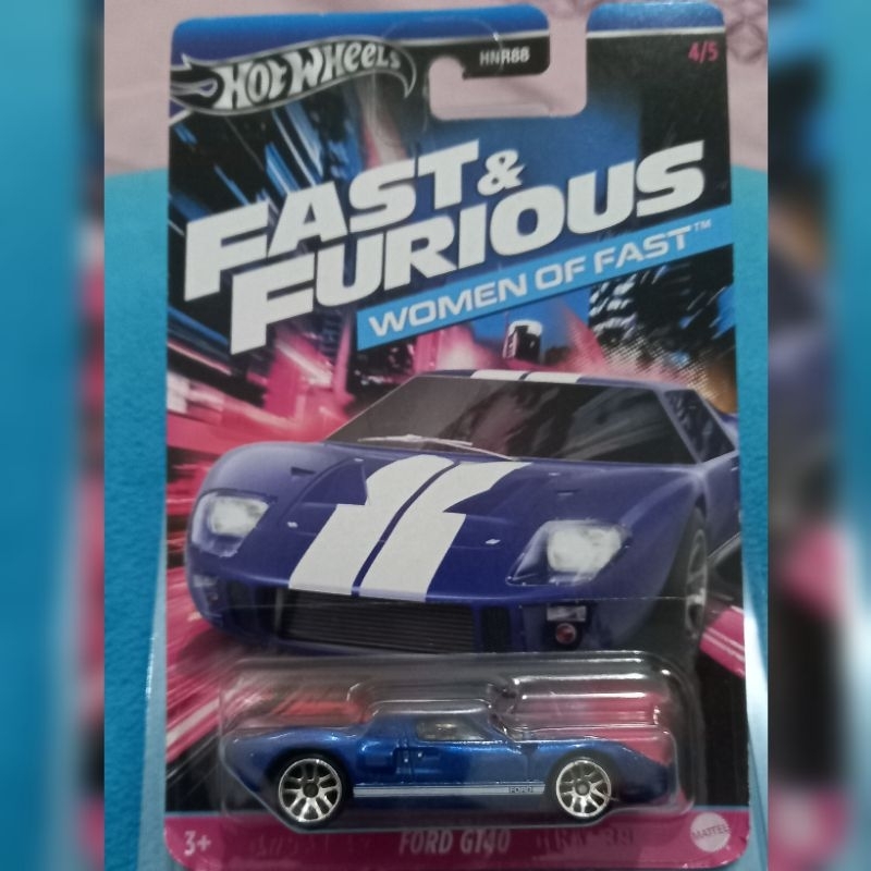 hot wheels FORD GT 40 fast furious