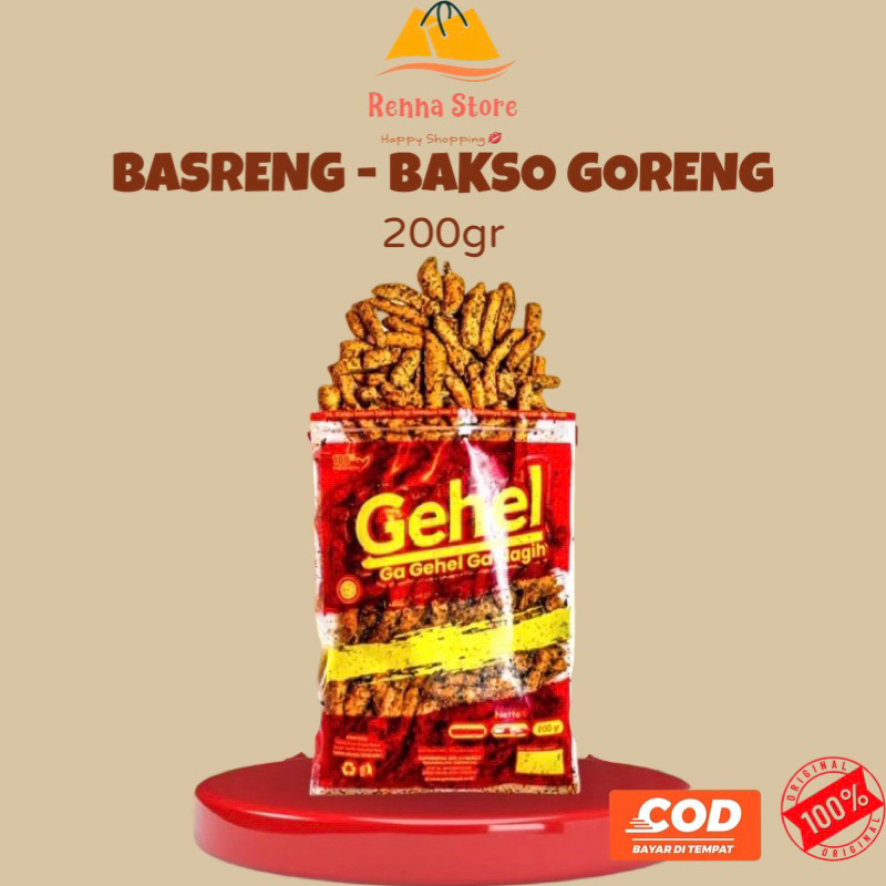 

GEHEL BASRENG (Bakso Goreng) 200gr - Makanan Ringan