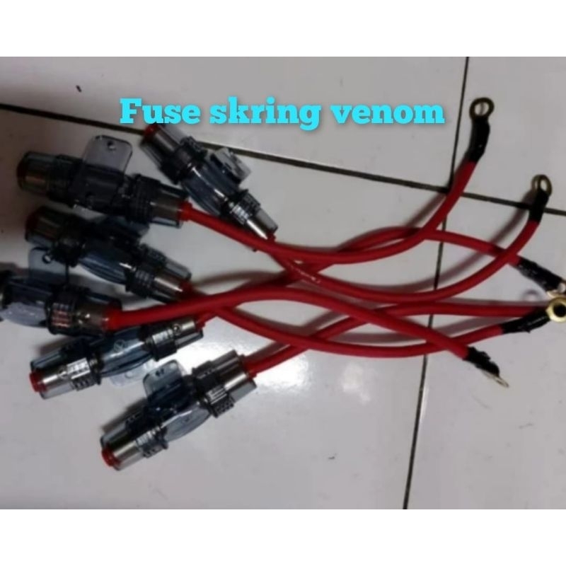 sekring/skring buntut audio mobil venom 100 ampere