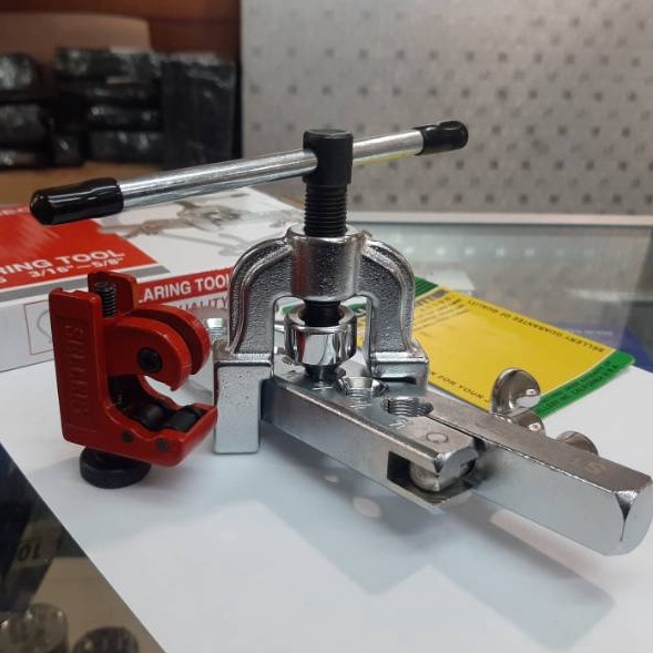 cutter pipa sellery dan flaring Ac FT195 pemekar pipa tembaga starmec