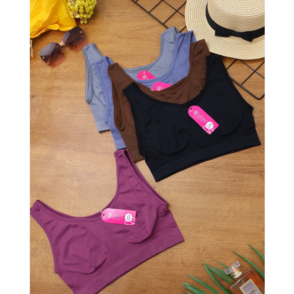 Pasti Laku MINISET  bahan rajut polos  import  Miniset Bra RAJUT Wanita Dewasa  Bra Remaja Tanpa Bus