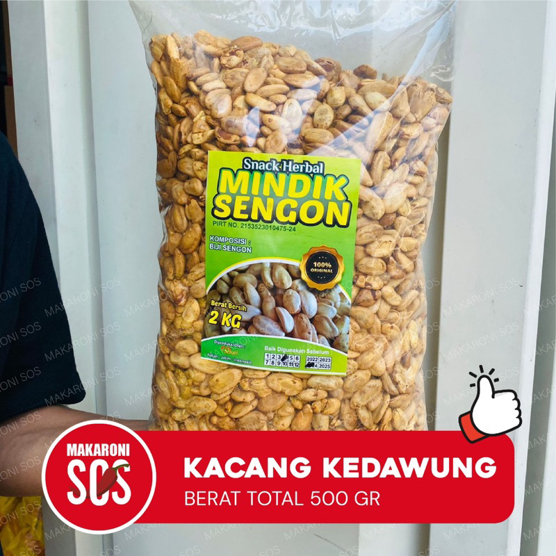 

Snack Herbal Kedawung (500GR) Mindik Sengon Biji Sengon Asli Snack Kedawung