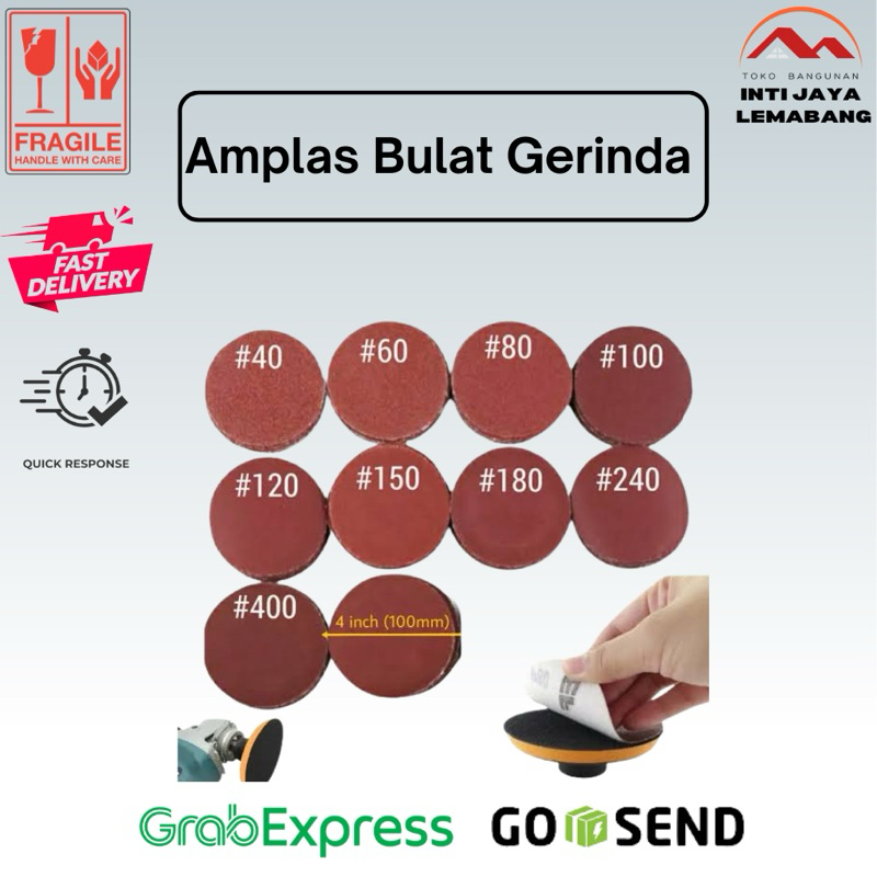 Amplas Bulat Gerinda