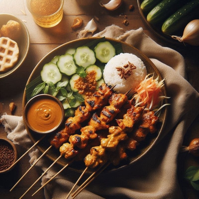 

Sate Ayam 1
