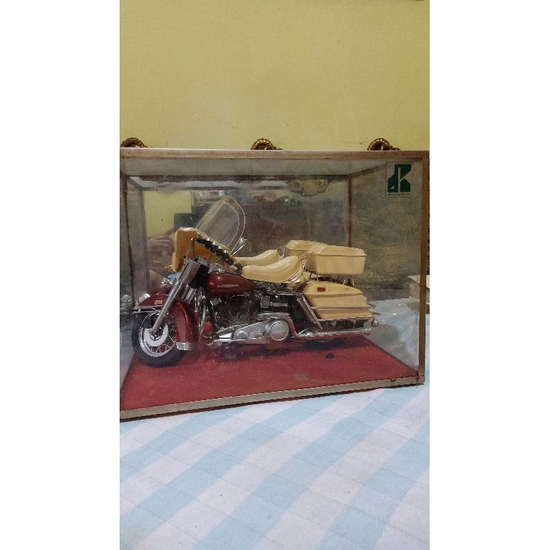 Miniatur Harley Davidson Police Antik