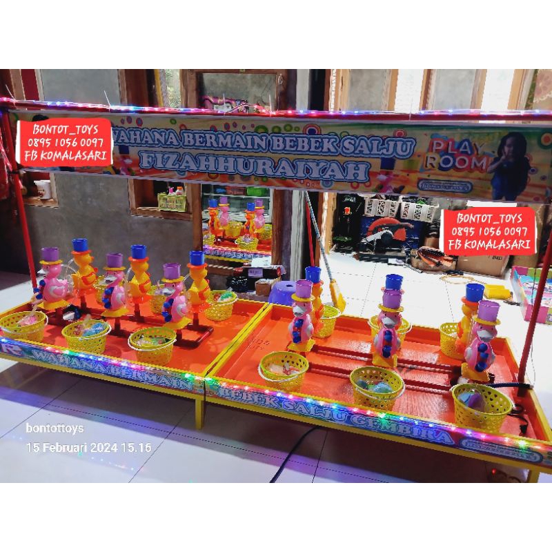 wahana bermain bebek salju bebel kincir bebek cupier usaha pasar malam