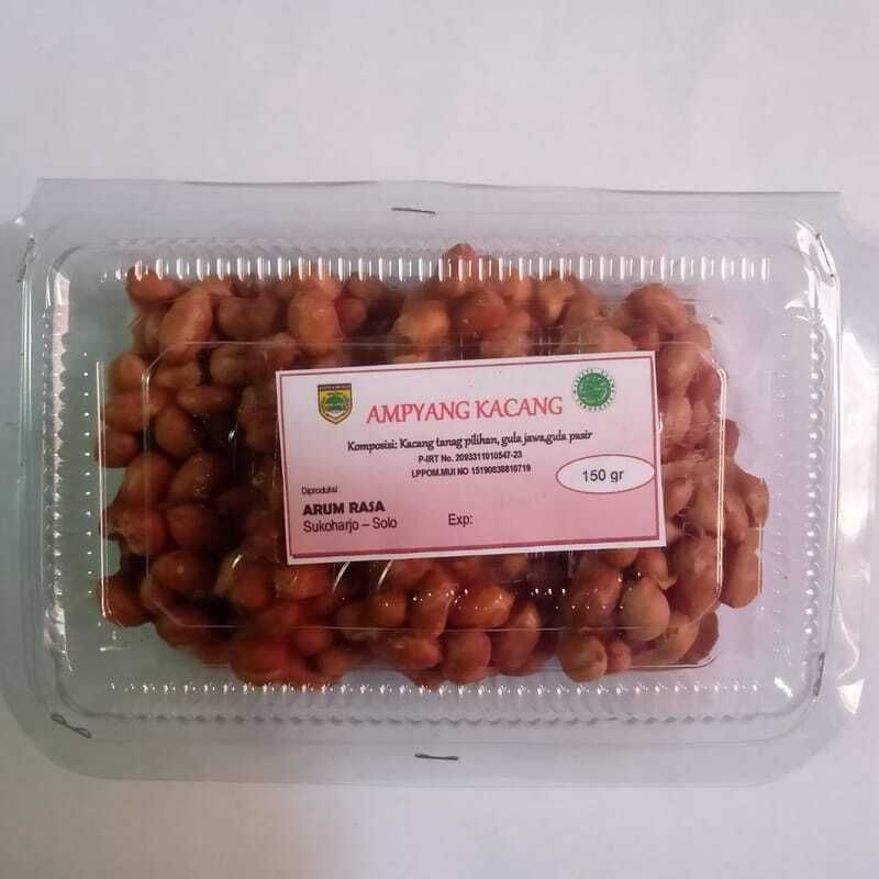 

ampyang gula kacang arum rasa manis gurih renyah 170 gram