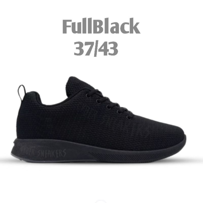 SEPATU SEKOLAH HITAM POLOS WANITA PRIA