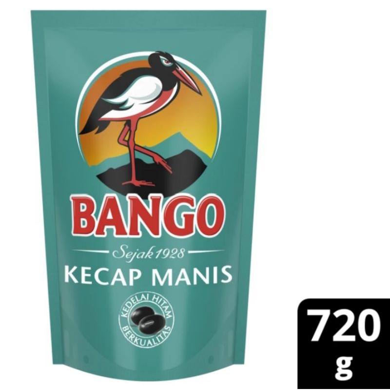 

Kecap manis Bango 720ml dan 1000gr