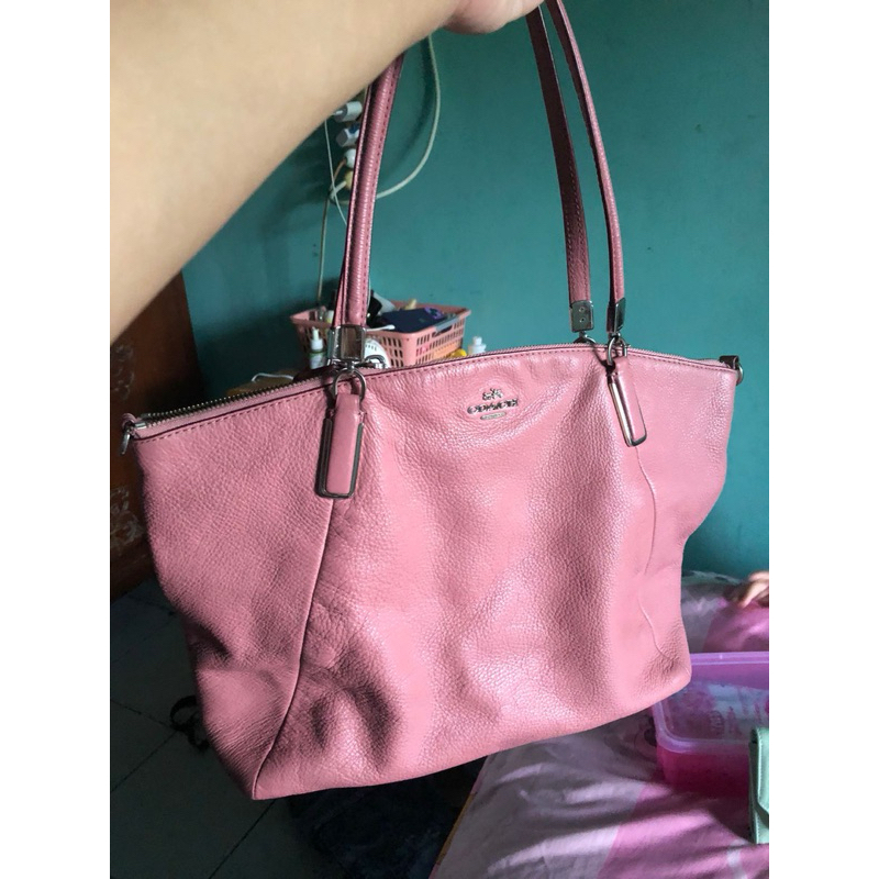 PRELOVED Coach Medium Shoulder Bag