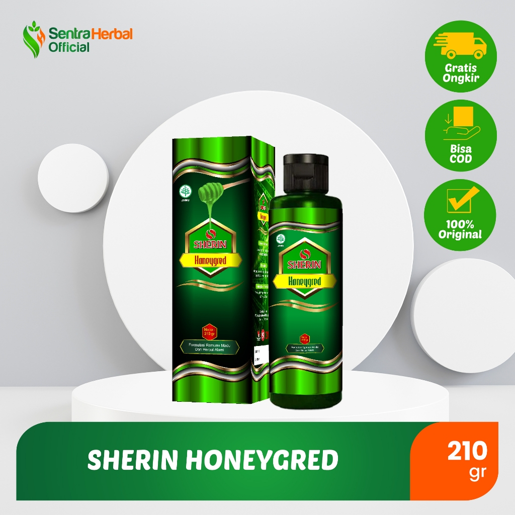 

Madu SHERIN Honey Gred Untuk Maag/GERD 210gr H