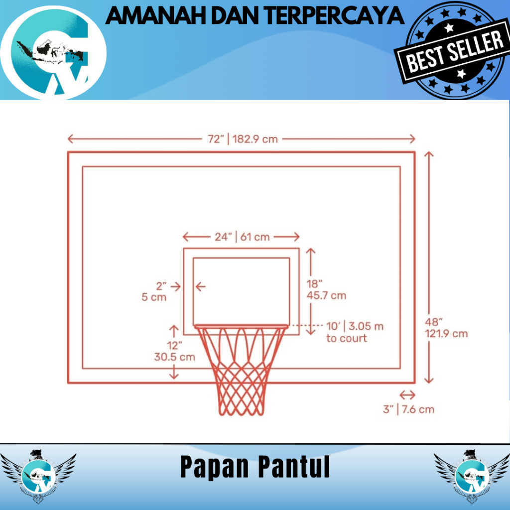 

RSO - Papan Pantul 180x120