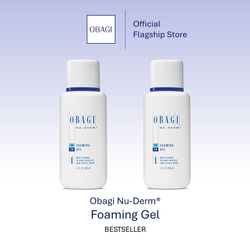 [TWINPACK] OBAGI Nu-Derm Foaming Gel - 198mL