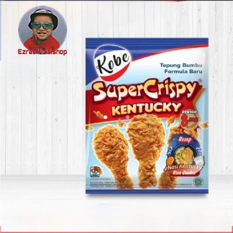 

Tepung Kobe Kentucky SuperCrispy 200 Gram