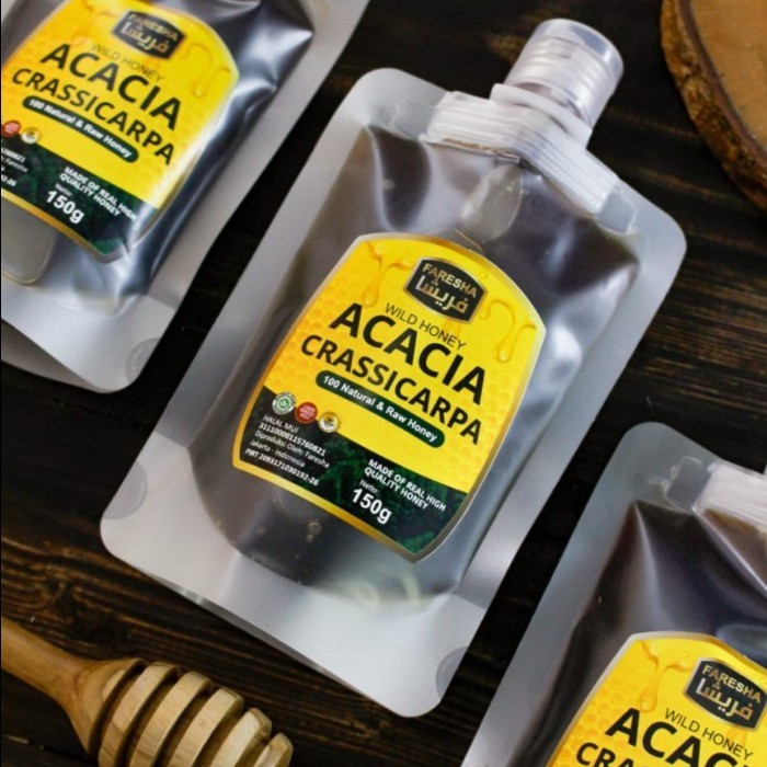 

Madu Hutan Akasia / Madu ACACIA CRASSICARPA / Madu Faresha 150g