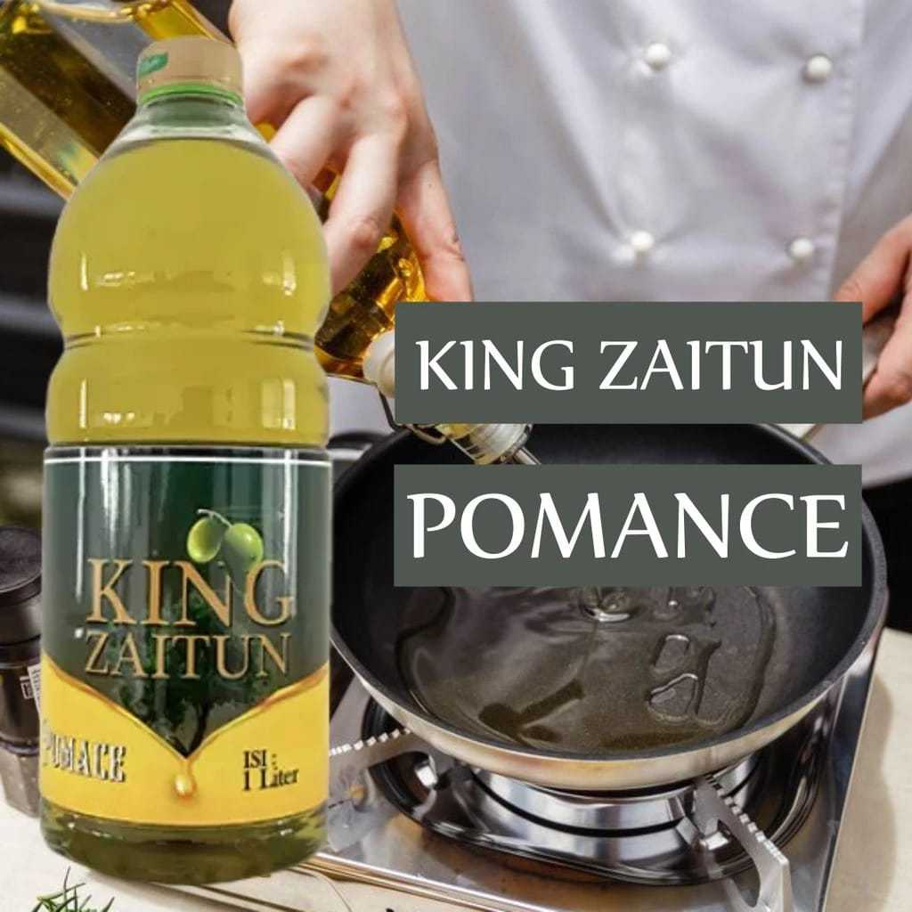 

Minyak Zaitun Asli - MINYAK KING ZAITUN POMACE OLIVE OIL 1000mL BPOM