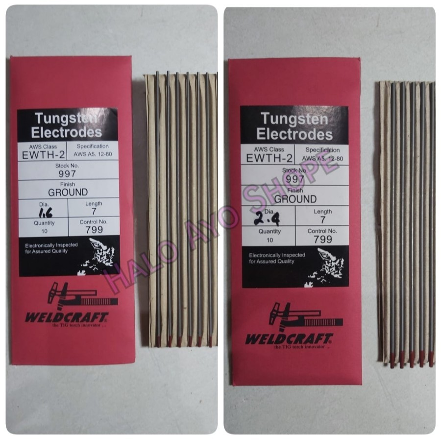 Kawat Las / Jarum Argon / tungsten carbide / Tungsten Argon