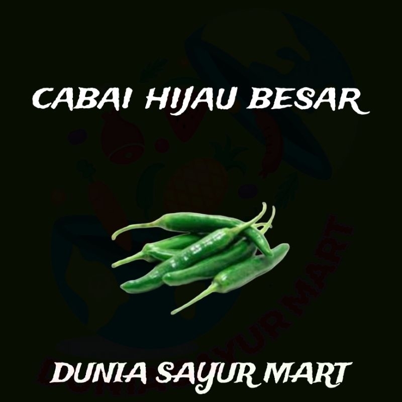 

cabai hijau besar