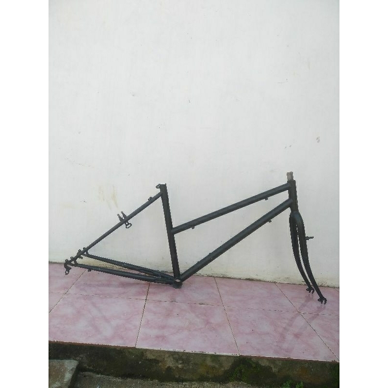 Frame Fork Sepeda Federal lady FC xxx 700C size 17 inchi chromoly langka