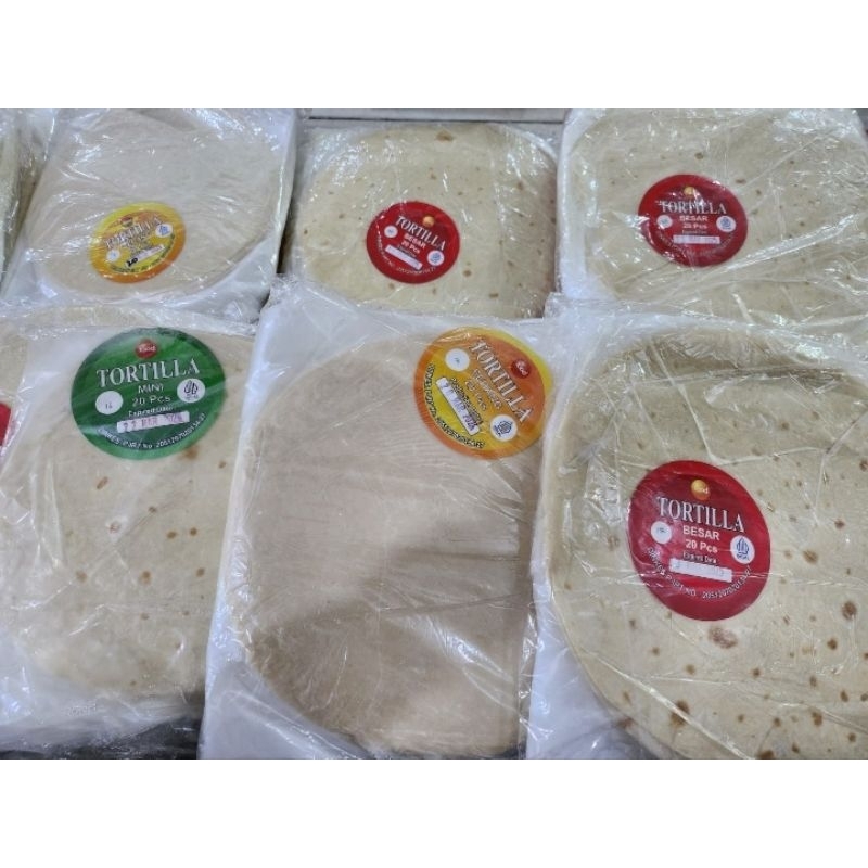 

[INSTANT & SAMEDAY ONLY] Tortilla HALAL Kulit Kebab 20Pcs