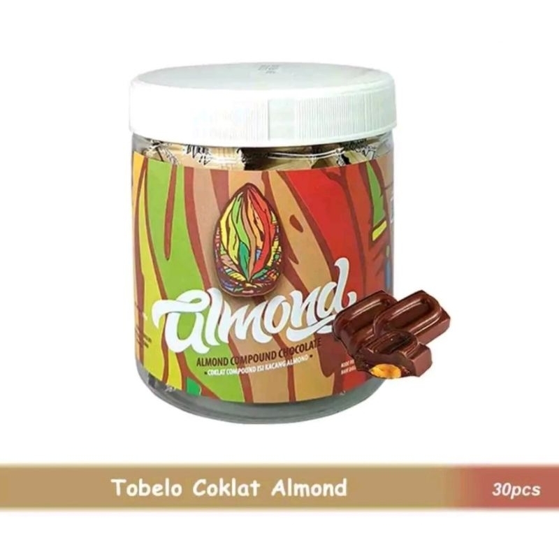 

Tobelo Coklat Almond Compound Chocolate isi 30pcs