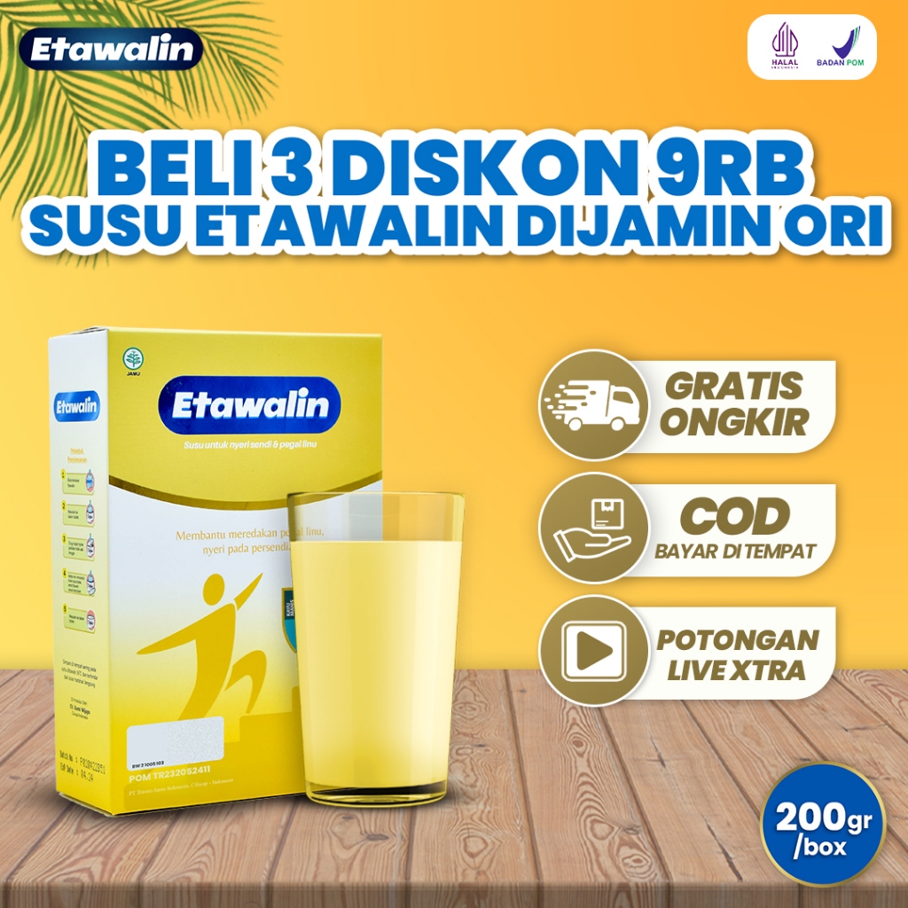 

ETAWALIN 100% ORIGINAL | Susu Kambing Ori Store Asli Ampuh Atasi Nyeri Sendi Etawalin