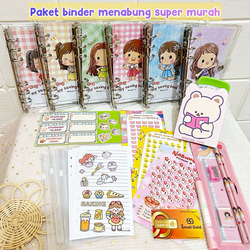 

Paket Binder Nabung Super Murah, Lengkap (SM3)