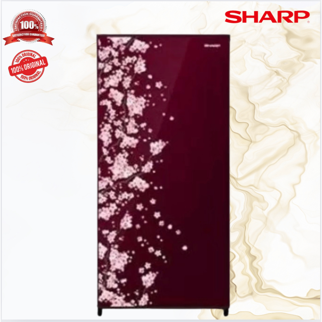 KULKAS SHARP 1 PINTU SJN162DVR 128L/SJN-162-DVR/SJN-162DVR/SJN 162 DVR/ORIGINAL BERGARANSI RESMI