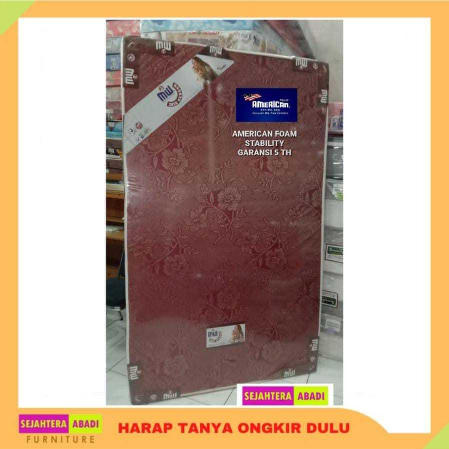kasur busa spon american foam MW stability garansi 5 th tebal 15 cm kec P Burung kab indragiri hilir