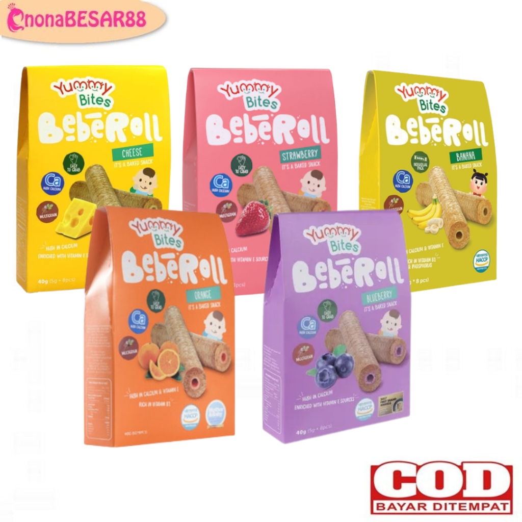 Yummy Bites Beberoll Cemilan Anak / Cemilan Bayi / Snack Bayi