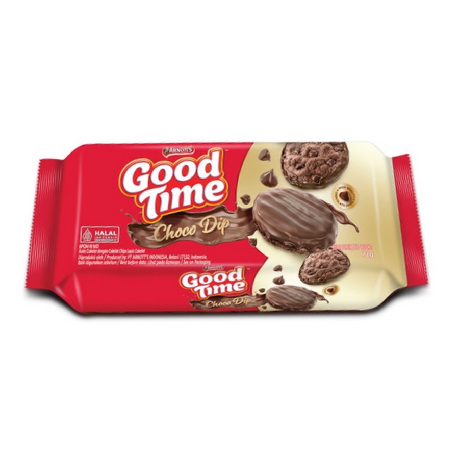 

Arnott's Good Time Cookies Biskuit Chocochips 71gr