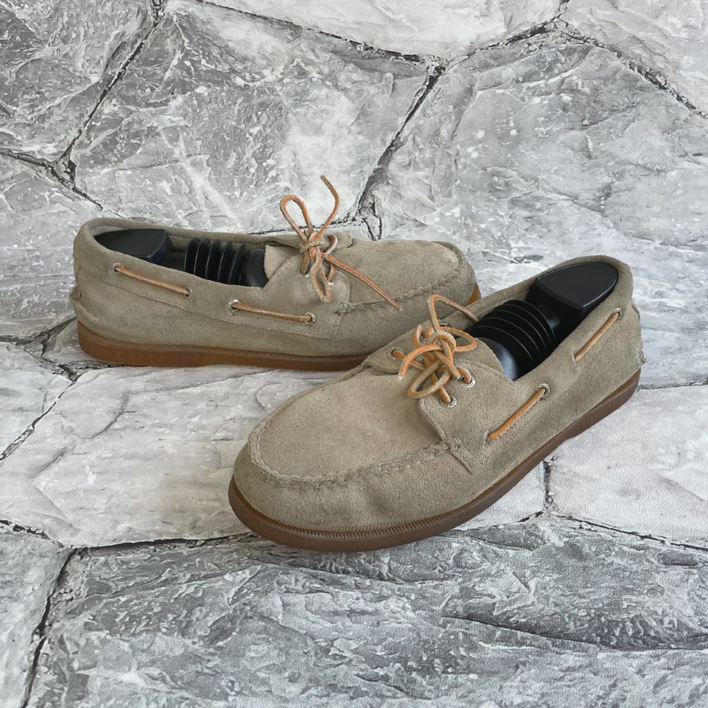 Sepatu Slip On Sperry Suede - Original - Size 43 sd 44 - Preloved - Second