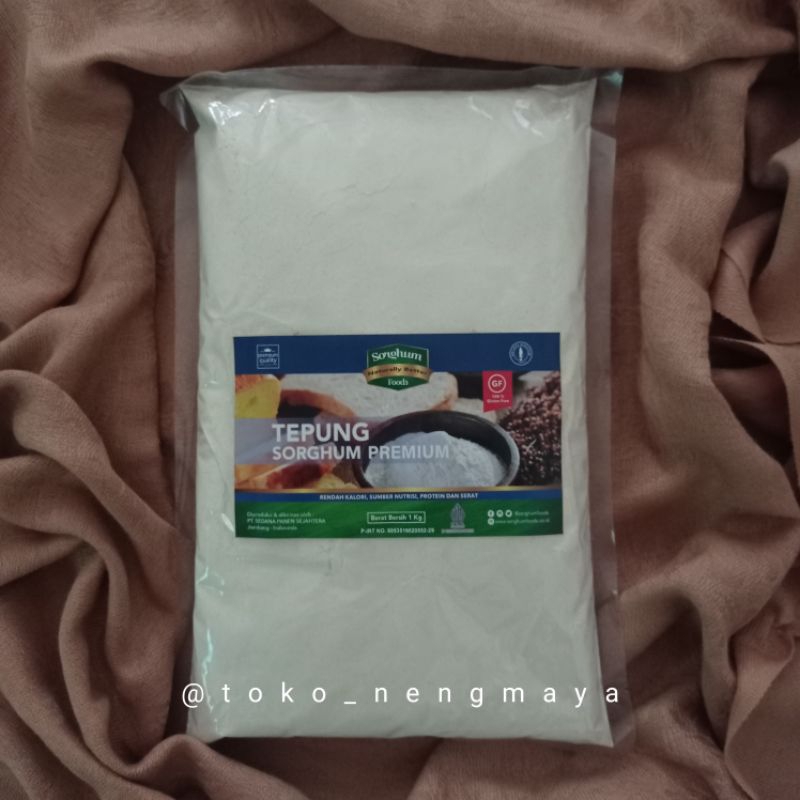 

Tepung Sorghum Premium Sorghum Foods 1 kg EXP 03/25